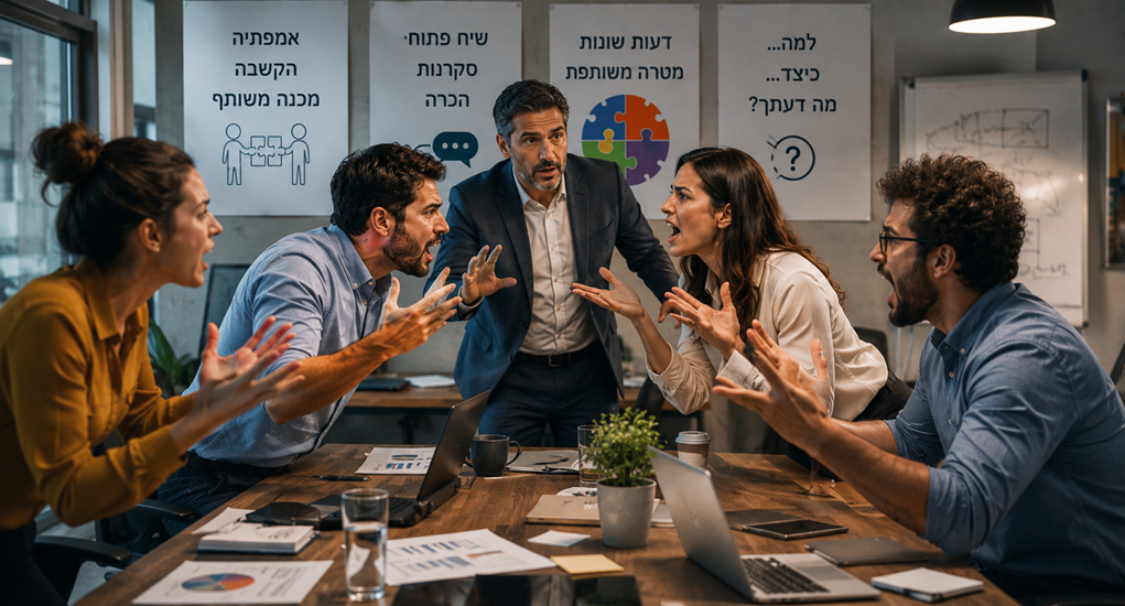 ויכוח במשרד