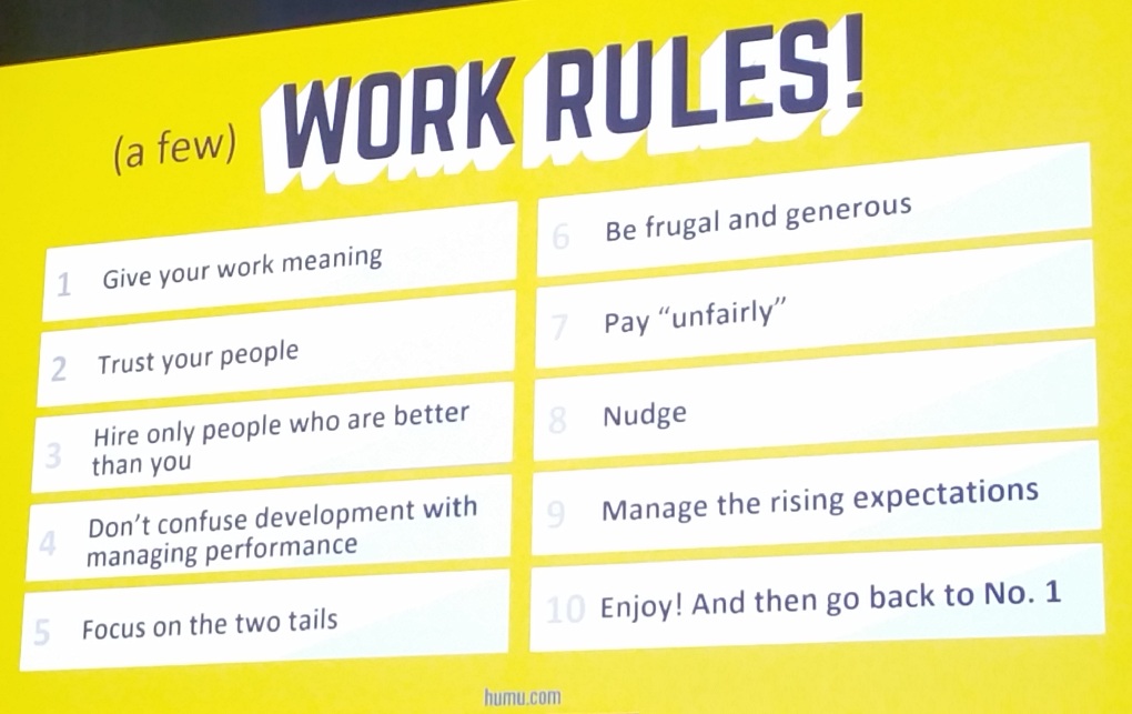 חוקים ליצירת מקום עבודה שטוב לעבוד בו