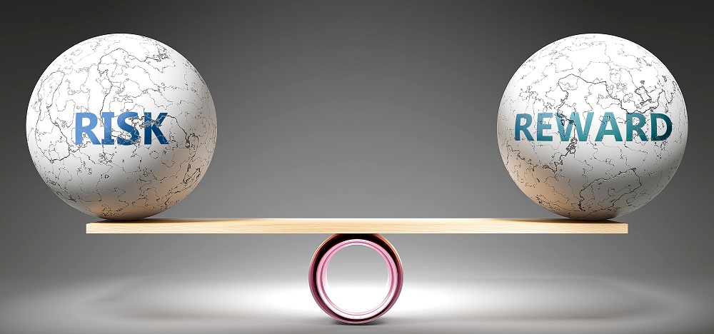 Risk,And,Reward,In,Balance,-,Pictured,As,Balanced,Balls