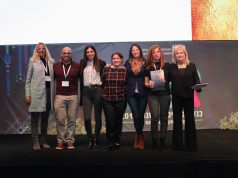 חברת נס זכתה במקום הראשון בקטגוריית "חווית עובד" תמונה מהכנס.צילום: איל גזיאל