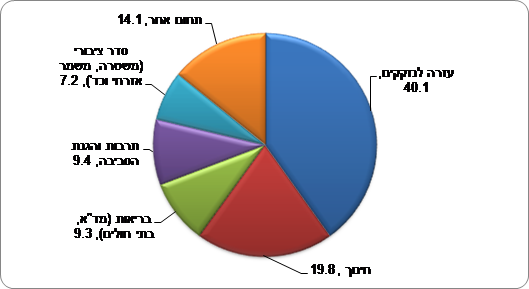 נתונים לגבי התנדבויות. באדיבות הלמ"ס